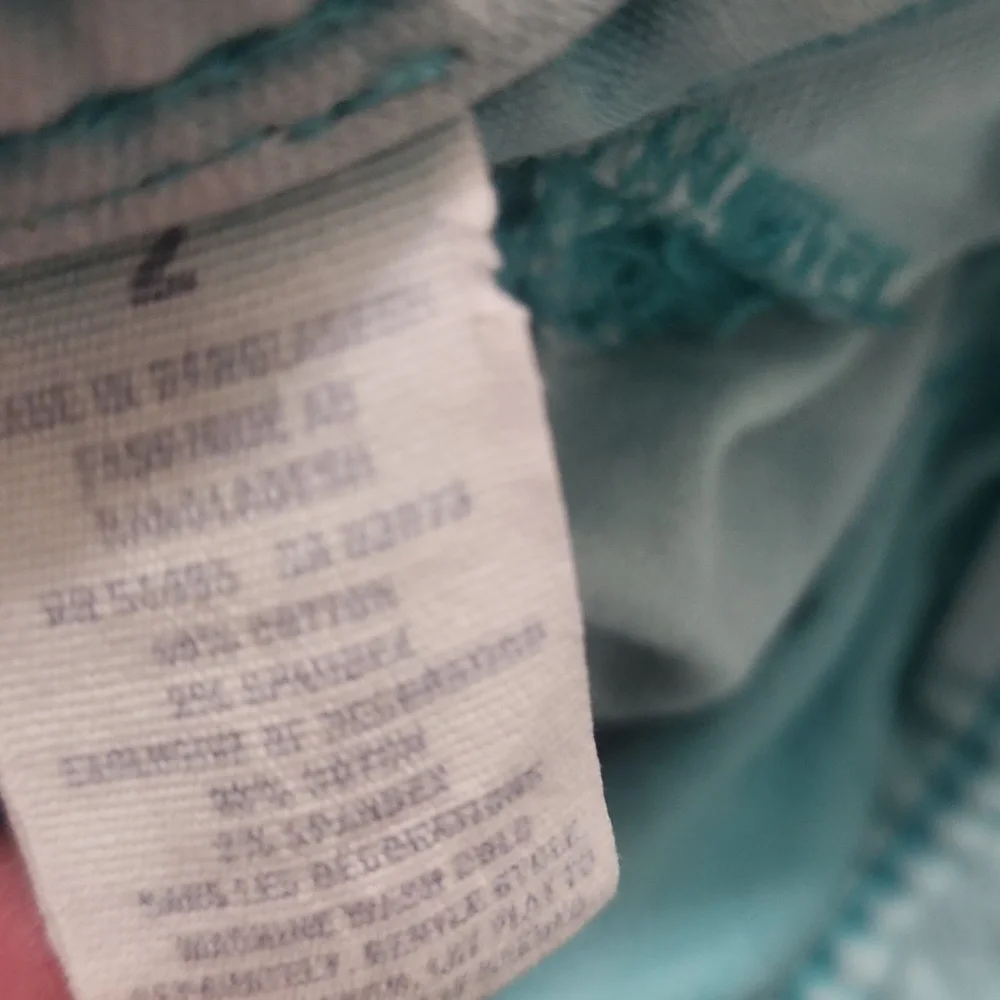 American Eagle Low Rise Distressed Fade Shorts - Picture 7 of 8